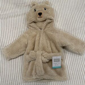 Baby Bear Bathrobe 0-9M, NWT
